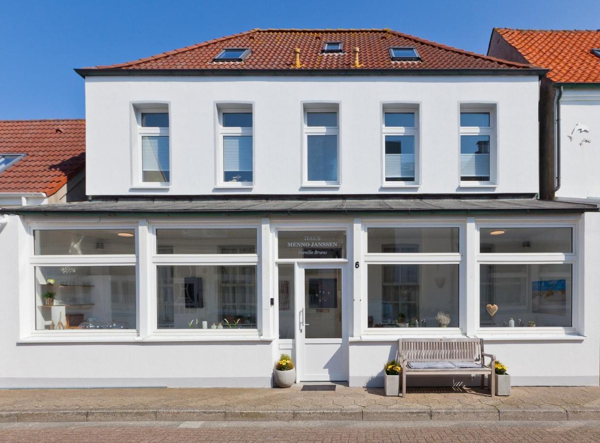 Haus Menno Janssen - Doppelzimmer Norderney Exterior foto